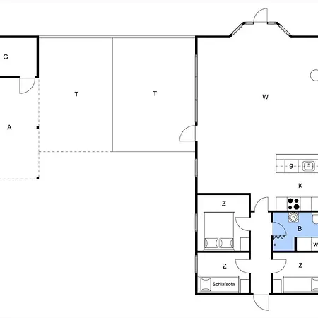 Bl1230-blokhus-pirupshvarrevej-70 Casa de Férias Blokhus